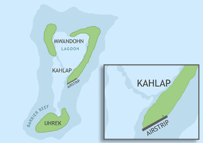 Mwoakilloa Civil Airfield Map