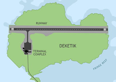 Pohnpei International Airport Map